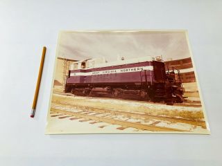 West Virginia Northern Vtg Train 52 Photo Negative 11.  5  X 14  Rare