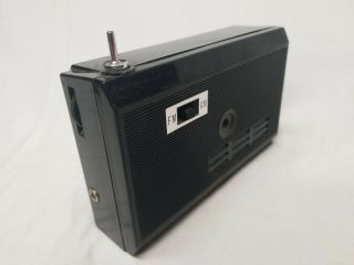 MARVEL 9 Transistor AM - FM Pocket Portable Radio Vintage 5