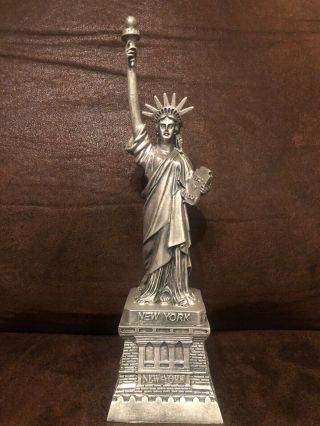 York Statue Of Liberty Figurine Collectible 8 " Tall Nyc Ny Torkia
