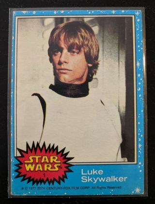 1977 Topps Star Wars Series 1 Complete Set Of 66 Cards