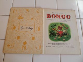 Bongo,  A Little Golden Book,  1948 (A ED;VINTAGE BROWN BINDING) 3