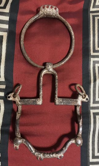 Spanish Colonial Horse Bit Early 19th Century.  (as - Is)