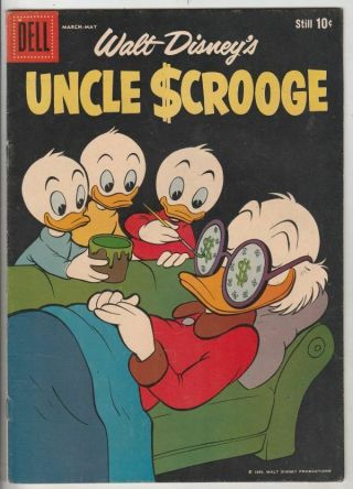 Uncle Scrooge,  Walt Disney 25 Strict Vf,  High - Grade Flying Dutchman Barks 50