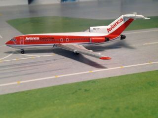 Avianca Colombia Airlines Boeing 727 Hk - 727 1/400 Scale Model Aeroclassics
