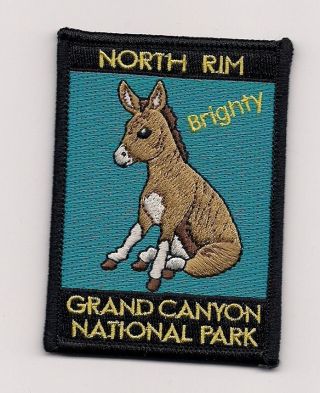 North Rim Grand Canyon National Park Souvenir Arizona Patch