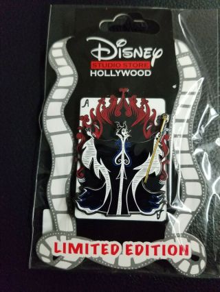 Disney Dsf Villain Playing Cards Maleficent Le 300 Pin