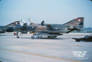 Slide 63 - 434 F - 4c Phantom U.  S.  Air Force,  Usaf,  133tfw,  110tfs,  1980