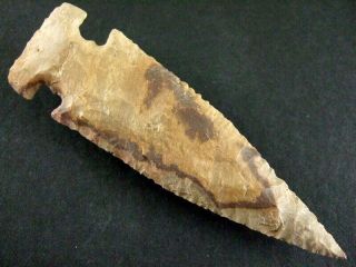 Fine Authentic Collector Grade 10 Big Sandy E - Notched Point Arrowheads