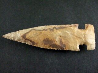 Fine Authentic Collector Grade 10 Big Sandy E - Notched Point Arrowheads 3