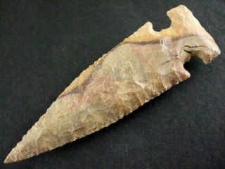 Fine Authentic Collector Grade 10 Big Sandy E - Notched Point Arrowheads 5