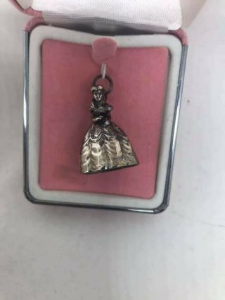 Disney Store Belle Beauty And The Beast Limited Edition Sterling Silver Charm