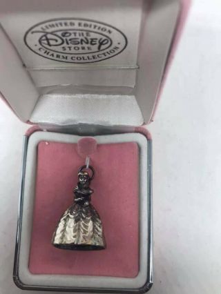 Disney Store Belle Beauty and the Beast Limited Edition Sterling Silver Charm 4