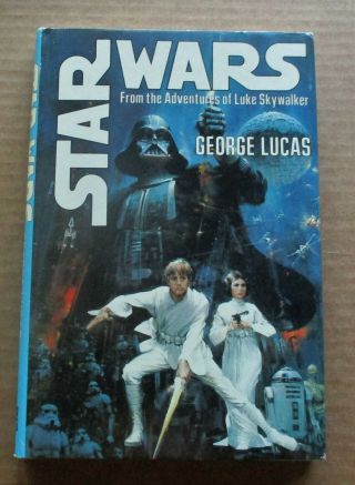 Star Wars George Lucas 1976 Hardcover Book Club Edition Nm Unread