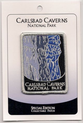 Carlsbad Caverns National Park Souvenir Patch Special Edition Traveler Series