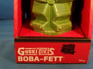 Disney Geeki Tikis Boba - Fett Ceramic Drinking Mug 2