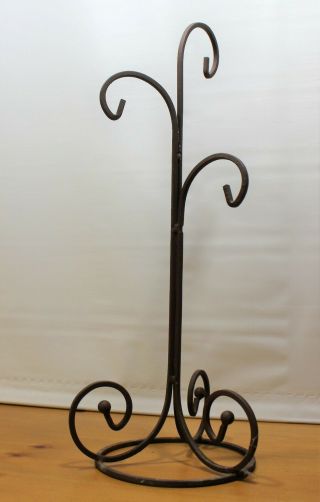 Extra Large Iron Ornament Display Stand Decorative Displays 3 Ornaments