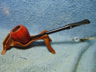 Vintage Unbranded Dr.  Grabow Smoking Pipe,  Never Smoked,  Spade On Stem,  Pipe 3