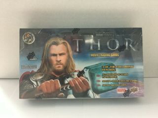 2011 Upper Deck Marvel Thor Movie Trading Card Box W Autographs