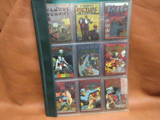 Golden Age Of Comics All Chromium Collector Trading Cards Complete 90 Set 1995