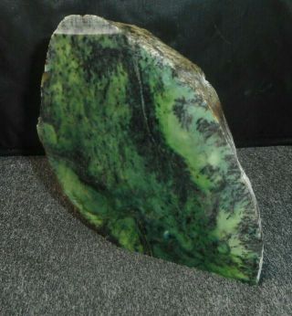 Washington State Tiaga Green Jade 1 1/8 " Slab With Translucency