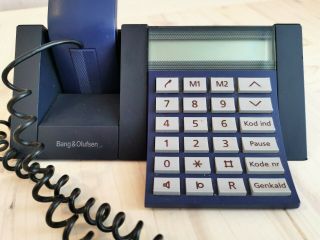 Beocom 1600 Blue / Black B&O Bang and Olufsen Cord Phone Danish Version 5