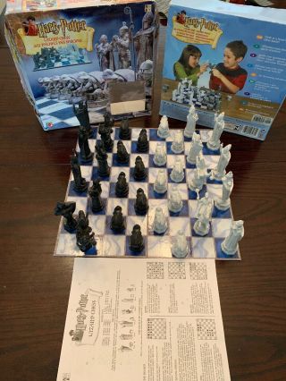 Harry Potter Wizard Chess Set Mattel Complete