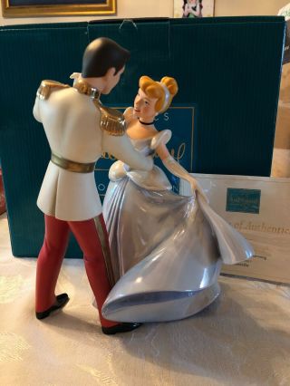 Wdcc Cinderella And Prince Charming,  Cinderella “so This Is Love” Figurine.  Mib