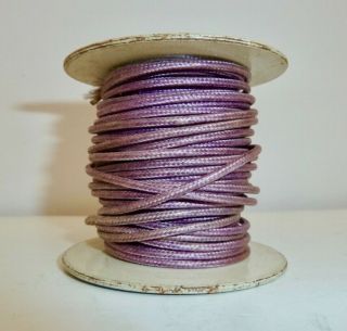100 Ft Spool Of Antique Cloth Covered 20 Awg Stranded Copper Wire