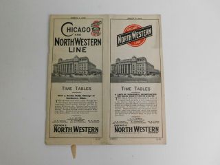 59: Chicago Northwestern Line Train Schedule March 4,  1928 Union Pacific