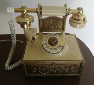 Vintage Western Electric Princess Phone Roman Style Art
