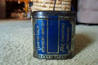 Rare County Club Antique Tobacco Tin Lunchbox 4