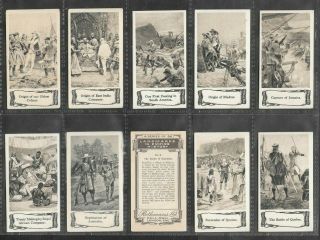 Rothmans 1936 (historic) Full 36 Card Set  Landmarks In Empire History