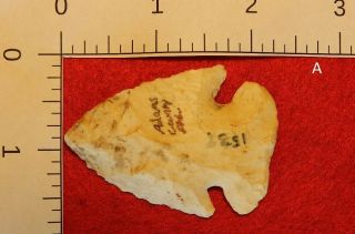 A Authentic Native American Indian artifact arrowheads point 2