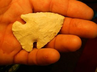 A Authentic Native American Indian artifact arrowheads point 4