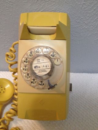 VINTAGE WALL TELEPHONE GTE AUTOMATIC ELECTRIC 3
