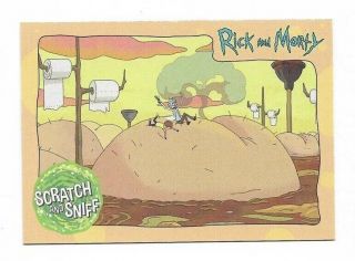 2018 Cryptozoic Rick And Morty Season 1 Scratch And Sniff Ss9 Ass World