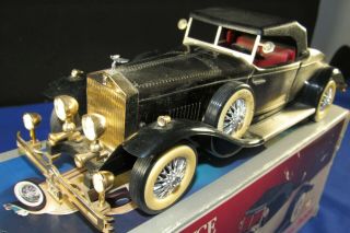 Vintage 1931 Classic Rolls Royce Car Solid State Radio Shack Realistic AM Car 2