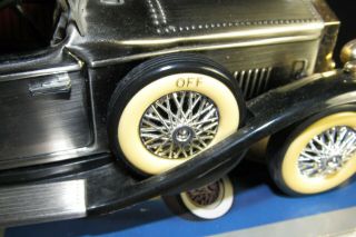 Vintage 1931 Classic Rolls Royce Car Solid State Radio Shack Realistic AM Car 6