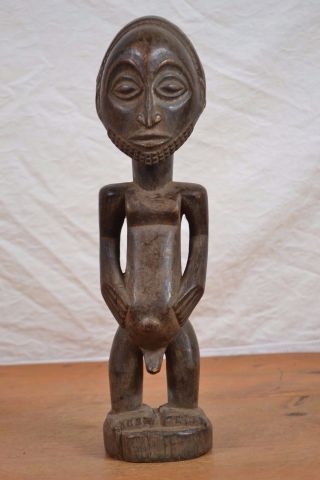African Art Tribal,  Hemba Statue From Democratic Republic Of Congo.