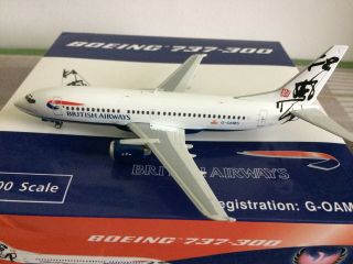 Phoenix Models 1:200,  British Airways,  Boeing 737 - 300,  G - Oams
