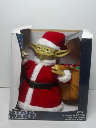 Star Wars Yoda Christmas Tree Topper Kurt S.  Adler