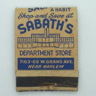 Vintage & Rare Sabath 