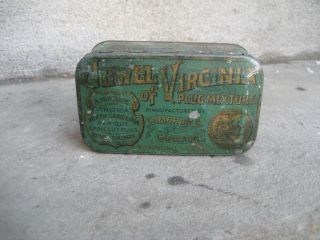 Vintage Jewel Of Virginia Tobacco Tin.  Cameron & Cameron