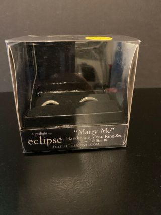 Twilight Saga Eclipse Ring Set