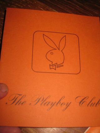 1968 PLAYBOY CLUB ATLANTA GA.  BOOKLET MENU NEWSLETTER Bunny PIC napkins 6