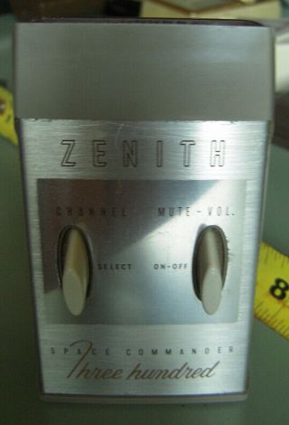 Zenith Space Commander 300 Vintage Television Remote Control
