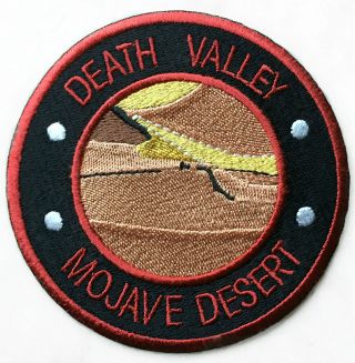 Death Valley Mojave Desert Patch Embroidered Iron/sew On Badge Trek Souvenir