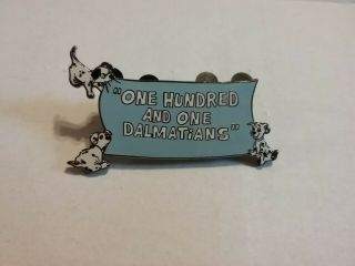 101 One Hundred And One Dalmatians Pin Disney Exclusive Le 100