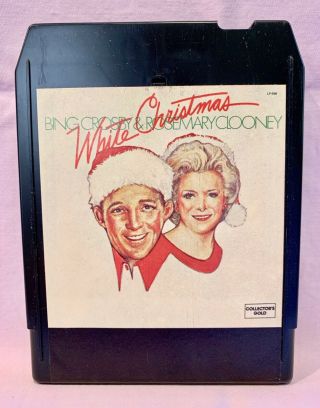 Vintage 8 - Track Tape - Bing Crosby & Rosemary Clooney - White Christmas - 1977