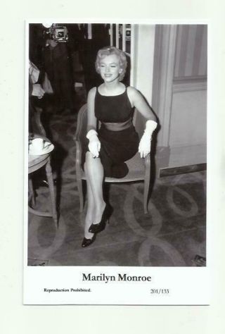 N488) Marilyn Monroe Swiftsure (201/133) Photo Postcard Film Star Pin Up